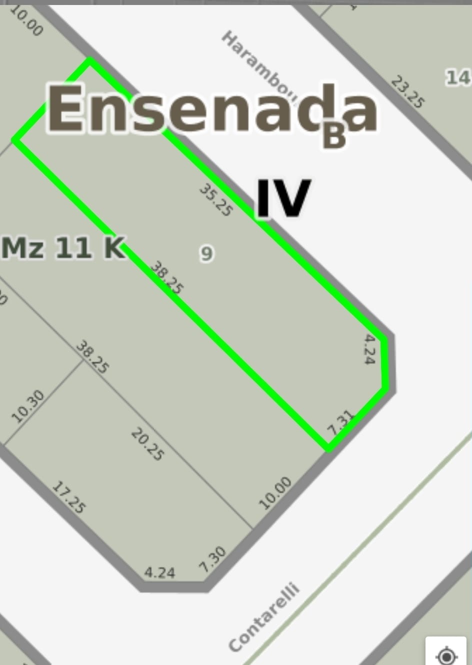 LOTE HARAMBOURE Y CONTARELLI / ENSENADA
